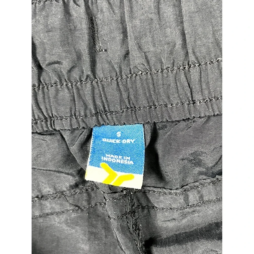 Old Navy Never Husting Cargo Pants Men S Black Nylon Quick Dry Hiking Drawstring